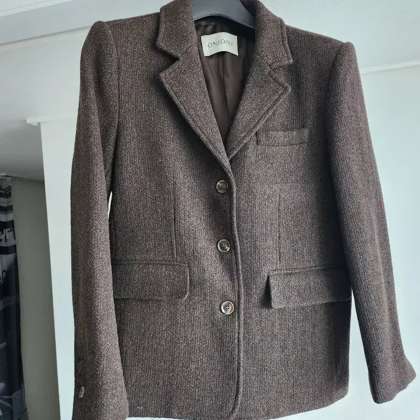 [BUNJANG] ENOINO Brown Jacket / ENOINO(이노)브라운자켓 새상품