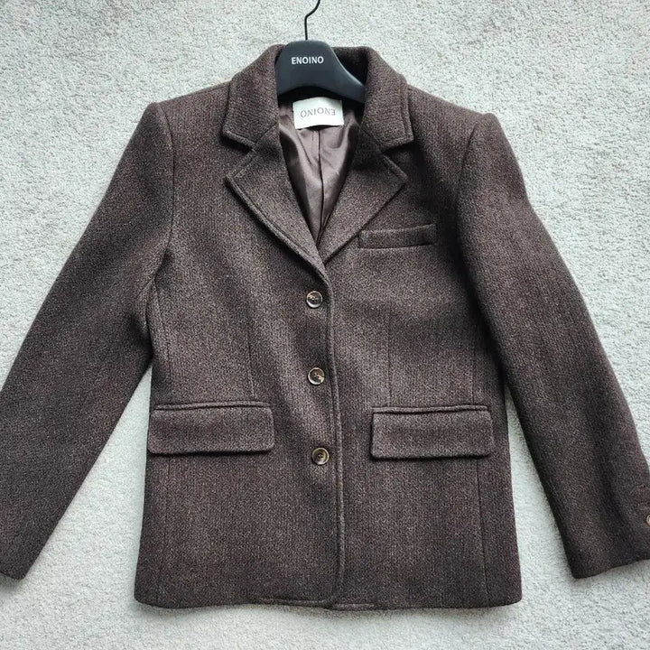 [BUNJANG] ENOINO Brown Jacket / ENOINO(이노)브라운자켓 새상품