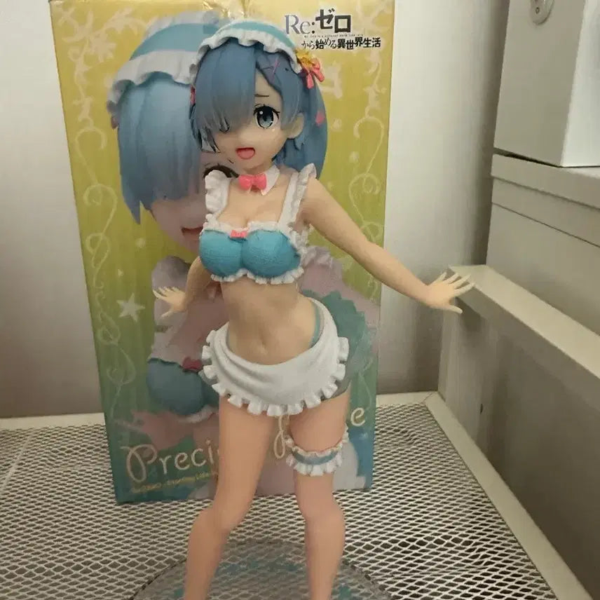 [BUNJANG] Re:Zero Rem Maid Swimsuit Figure / 리제로 렘 메이드 수영복 피규어