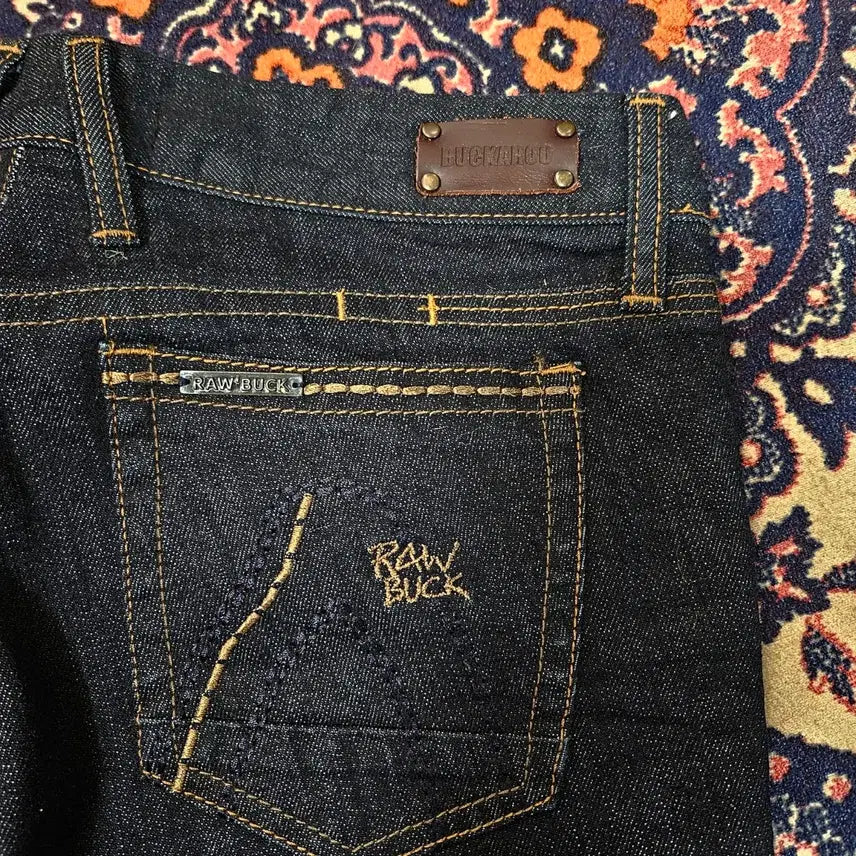 [BUNJANG] Buckaroo Pocket Stitch Bootcut Denim Pants / Raw Buck by 버커루 포켓 스티치 부츠컷 데님 팬츠 31~32