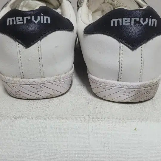 [BUNJANG] White Velcro Sneakers 260 / 화이트 벨크로 운동화260