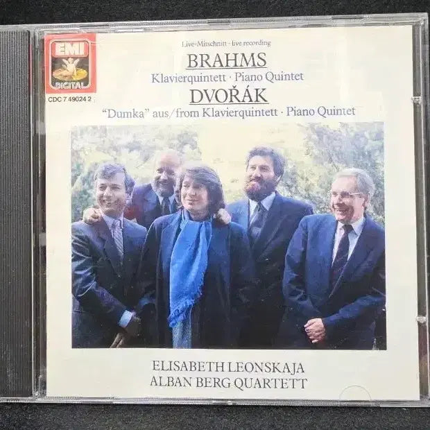 [BUNJANG] Brahms/Dvorak Piano Quintets CD / 브람스/드보르작 피아노 5중주 CD