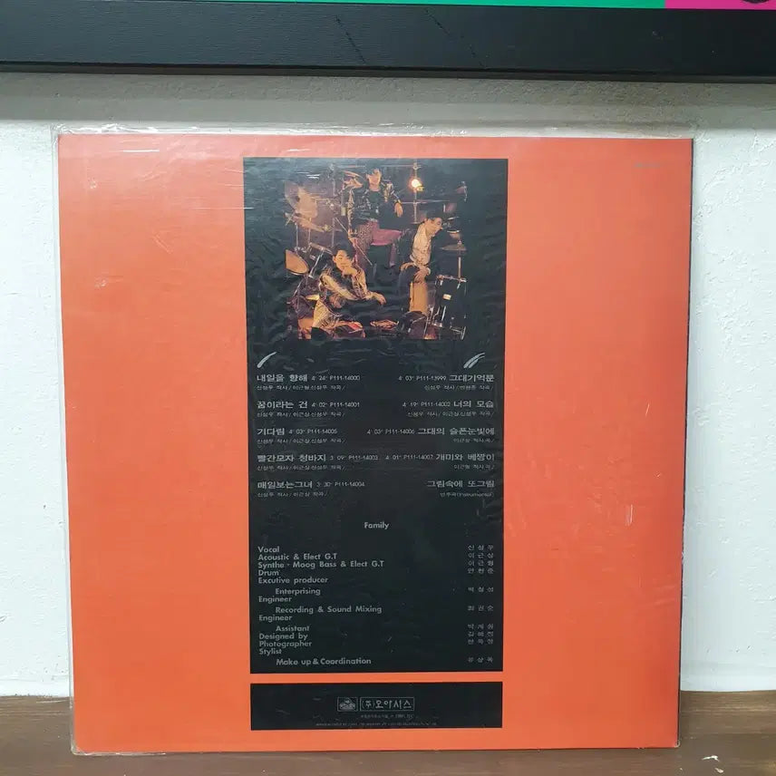 [BUNJANG] Shin Sung Woo 1st Album LP Record / 미개봉  신성우 1집 내일을 향해 LP 음반 (1992)