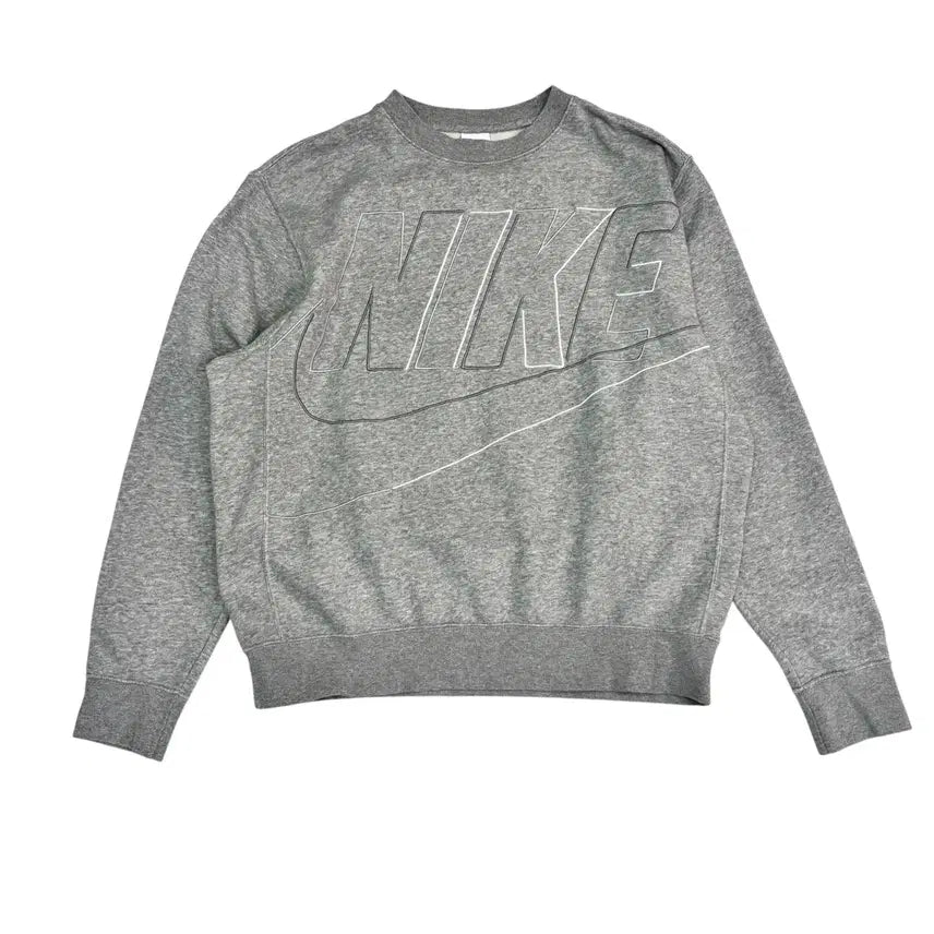 [SOLD OUT] 나이키 그레이 빅로고 스웨트셔츠 XL사이즈 정품 상태 A