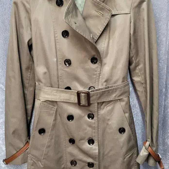 [BUNJANG] IMVELY Trench Coat - Khaki / IMVELY 임블리 여성 트렌치 코트 카키