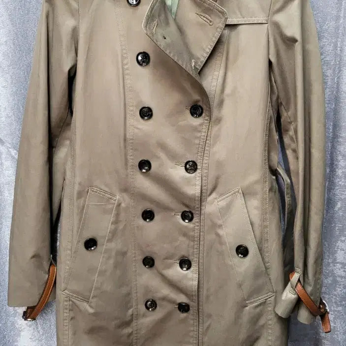 [BUNJANG] IMVELY Trench Coat - Khaki / IMVELY 임블리 여성 트렌치 코트 카키