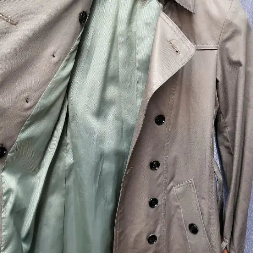 [BUNJANG] IMVELY Trench Coat - Khaki / IMVELY 임블리 여성 트렌치 코트 카키
