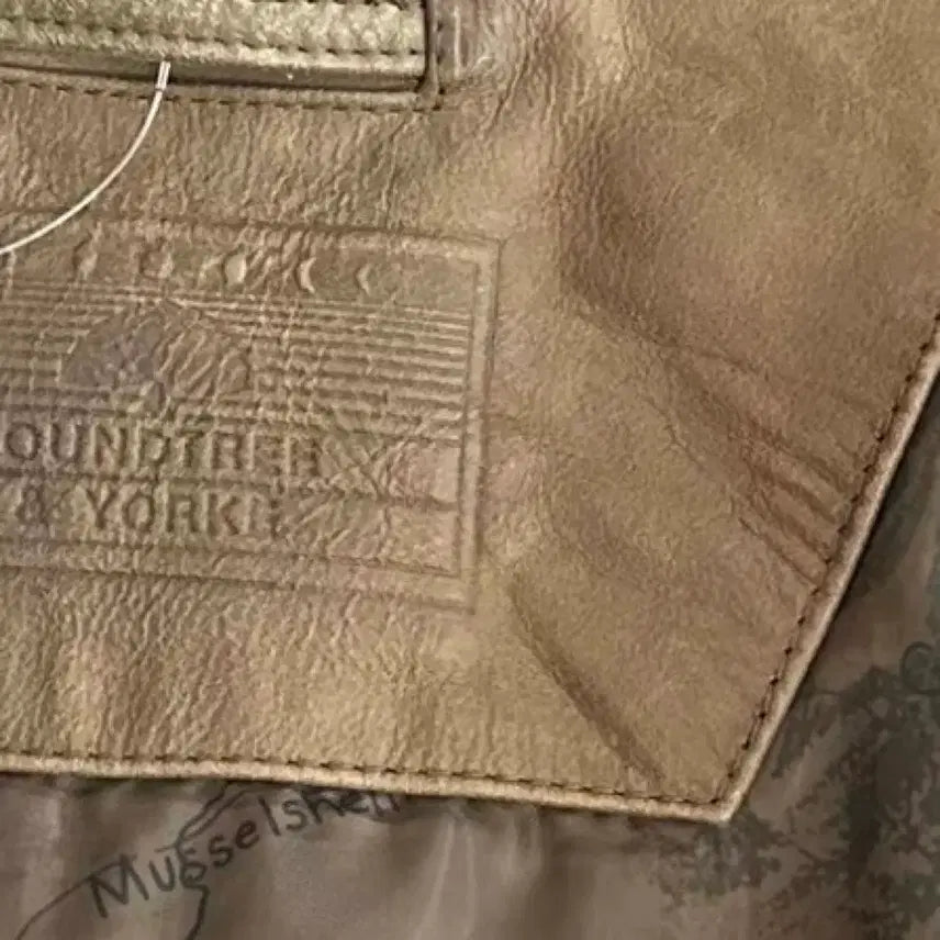 [BUNJANG] American A-2 Retro Leather Jacket / 아메리칸 A-2 레트로 레더 자켓