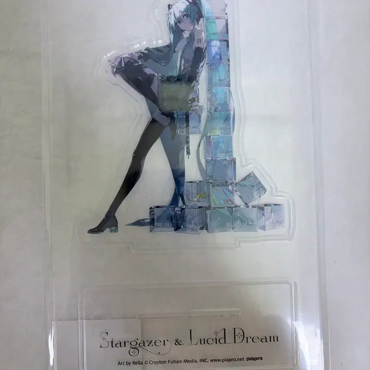 [BUNJANG] Hatsune Miku 17th Anniversary Acrylic Stand rella / 하츠네 미쿠 17주년 아크릴 스탠드 rella