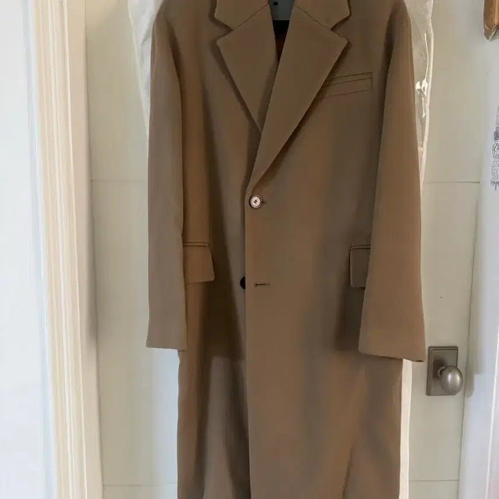 [BUNJANG] In Silence Camel Cashmere Long Coat / 인사일런스 카멜 캐시미어 롱 코트(새상품)m