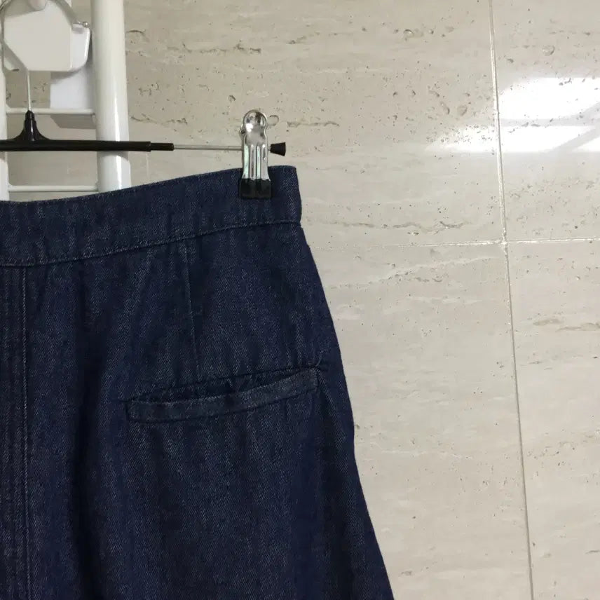 [BUNJANG] Maje Denim Flare Long Skirt / Maje 마쥬 데님 플레어 롱 스커트 55