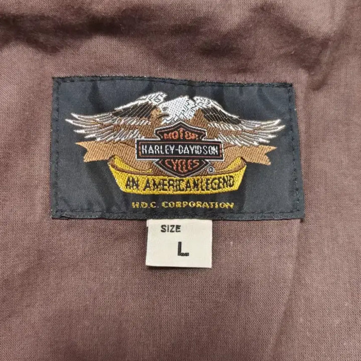 [BUNJANG] Harley Davidson Vintage Lambskin Leather Jacket / Harley Davidson빈티지 램스킨 레더 자켓