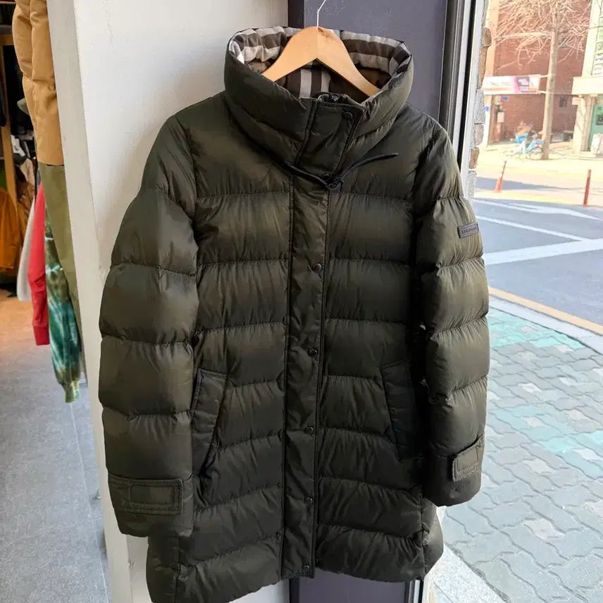 [BUNJANG] Burberry Long Down Padded Jacket / M/ 버버리 신형 다운 롱패딩 점퍼