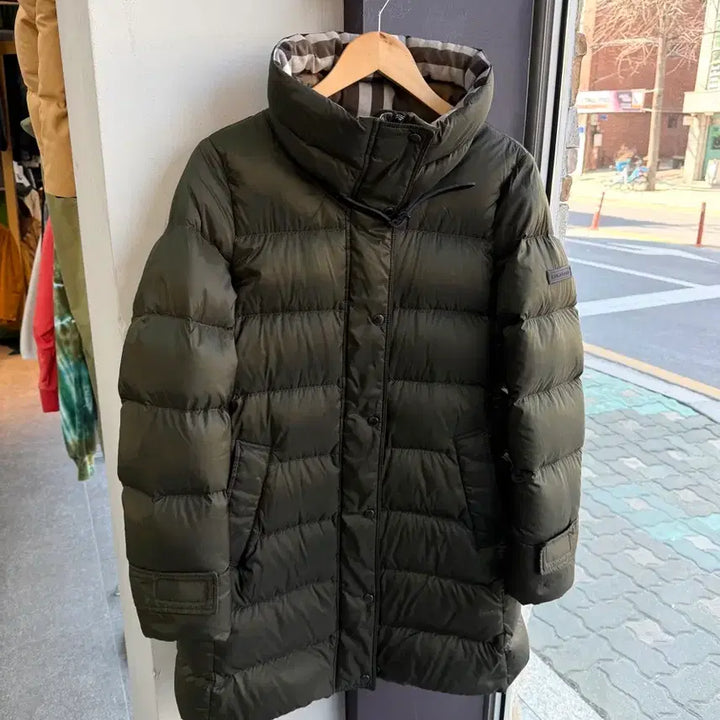 [BUNJANG] Burberry Long Down Padded Jacket / M/ 버버리 신형 다운 롱패딩 점퍼