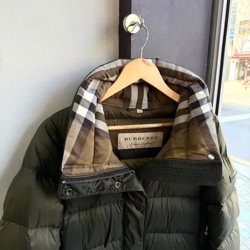[BUNJANG] Burberry Long Down Padded Jacket / M/ 버버리 신형 다운 롱패딩 점퍼