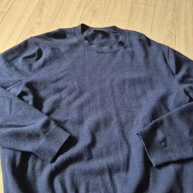 [BUNJANG] Day Insignia Knit Sweater / 데이 인시전 니트 블랙.네이비.베이지 xl