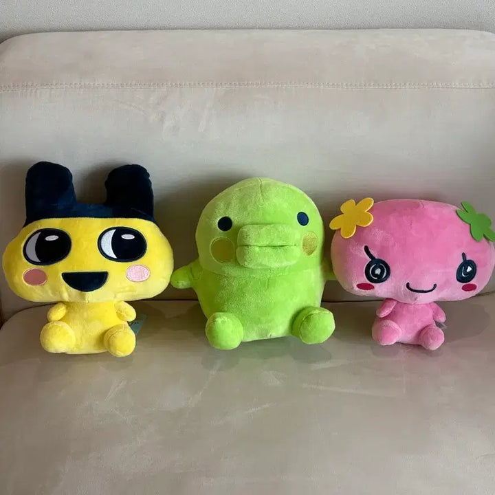 [BUNJANG] Bandai Tamagotchi Doll Bundle Set / 다마고치 인형 3종 일괄팝니다(택있음)