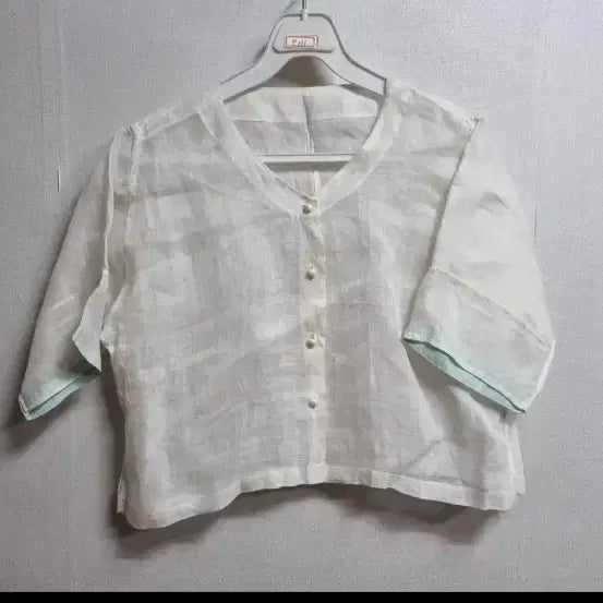 [BUNJANG] e111 Linen Blouse / e111 모시 상의