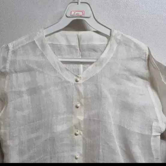 [BUNJANG] e111 Linen Blouse / e111 모시 상의