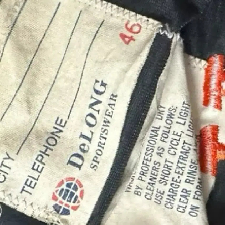 [BUNJANG] DeLong 80s USA Made Vintage Wool Baseball Jacket / DeLong 80s Made in USA 빈티지 울 베이스볼 자켓