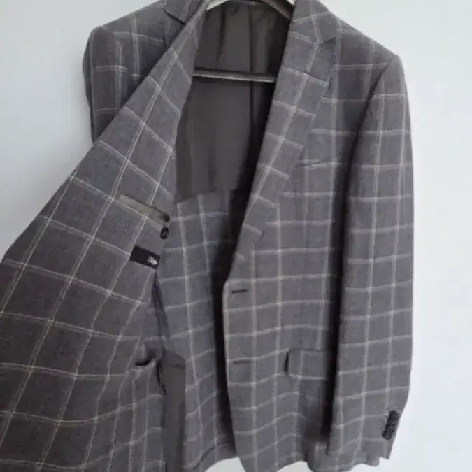 [SOLD OUT] Z Zegna 체크 블레이저 48R