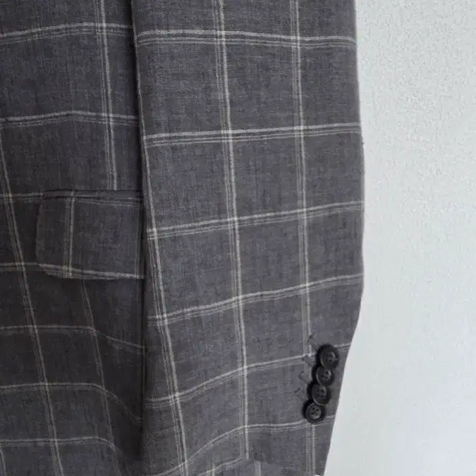 [SOLD OUT] Z Zegna 체크 블레이저 48R