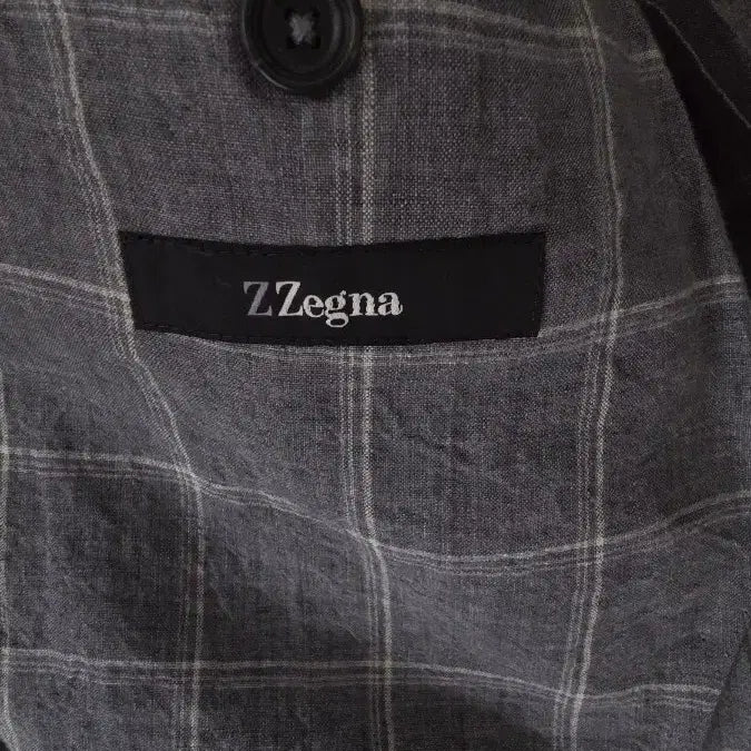 [SOLD OUT] Z Zegna 체크 블레이저 48R