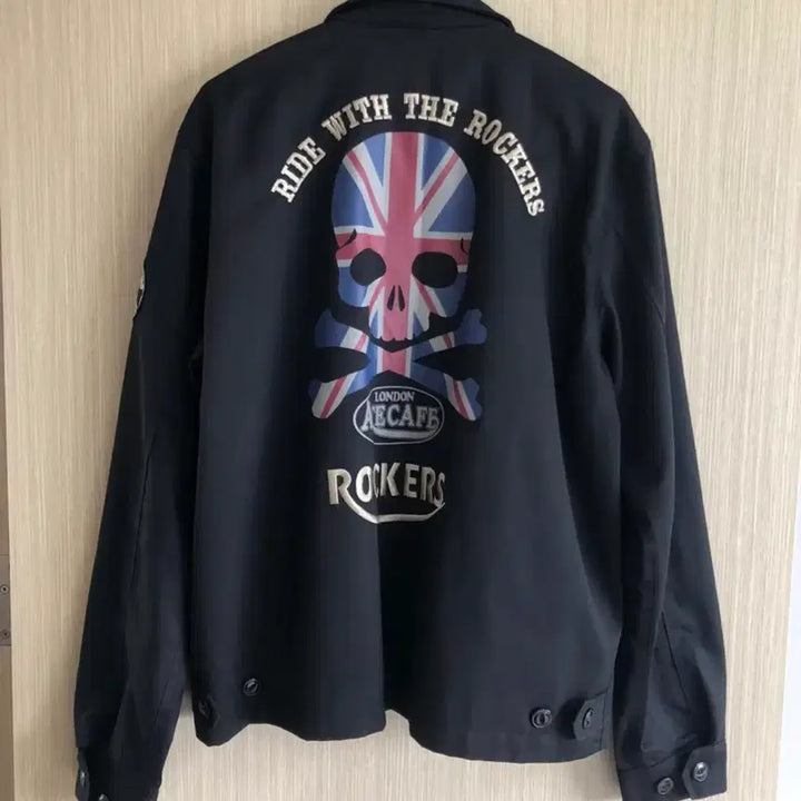 [BUNJANG] ACE CAFE London Skull Moto Jacket / ACE CAFE 런던 스타일 스컬 모토 자켓