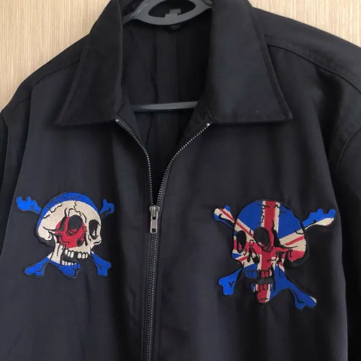 [BUNJANG] ACE CAFE London Skull Moto Jacket / ACE CAFE 런던 스타일 스컬 모토 자켓