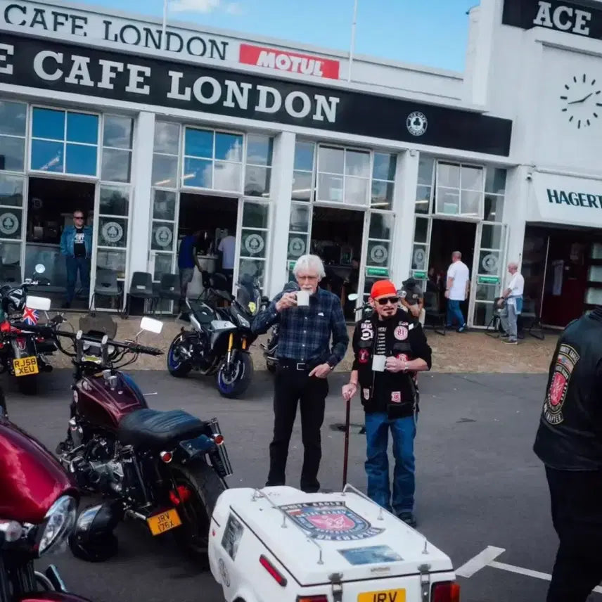 [BUNJANG] ACE CAFE London Skull Moto Jacket / ACE CAFE 런던 스타일 스컬 모토 자켓