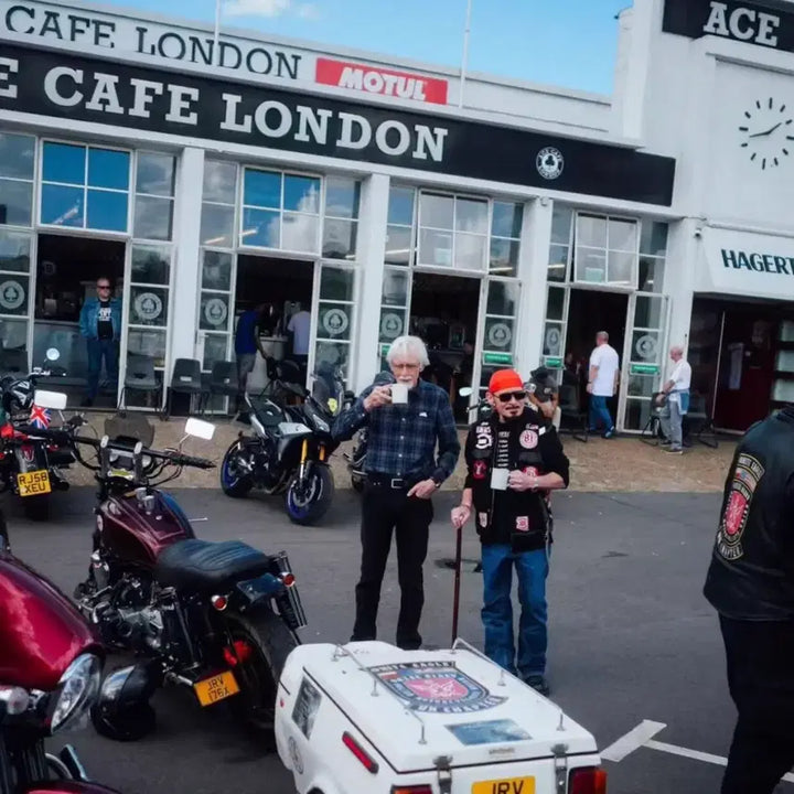 [BUNJANG] ACE CAFE London Skull Moto Jacket / ACE CAFE 런던 스타일 스컬 모토 자켓