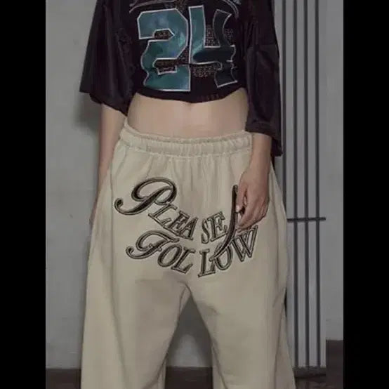 [BUNJANG] Please No Follow Rugby Tee / 플리즈노팔로우 럭비티