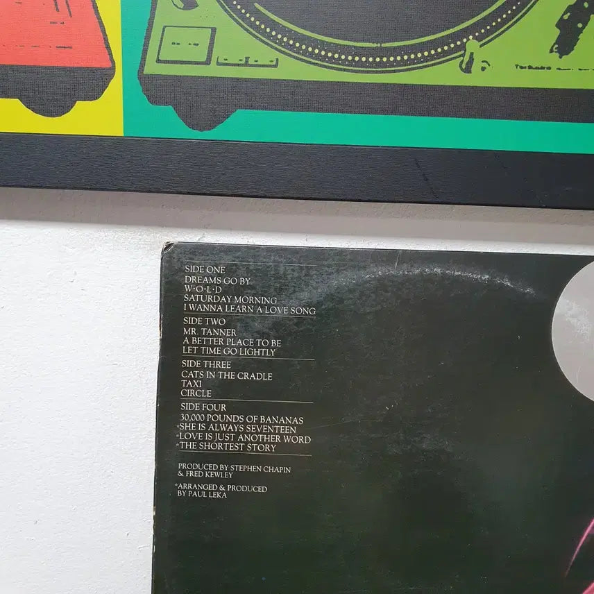 [BUNJANG] Harry Chapin Greatest Stories Live 1976 2 LP / 해리 채핀 Greatest Stories Live  2 LP  1976