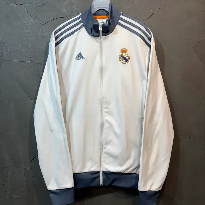 [BUNJANG] Adidas Real Madrid Track Top Jersey / [M] ADIDAS 아디다스 레알 마드리드 트랙탑 져지