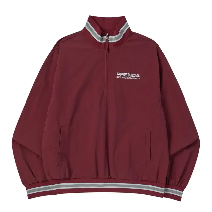 [BUNJANG] Freenda Nylon Anorak Burgundy / [옷장정리]프렌다 나일론 아노락 버건디