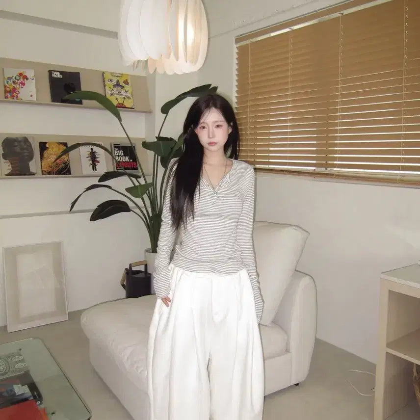 [SOLD OUT] 인플루언서 강민영 자체제작 단델리온 스트라이프티