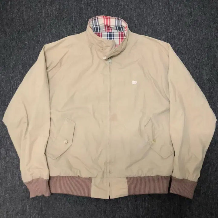 [BUNJANG] Woolrich Harrington Reversible Jacket Beige / 울리치 헤링턴 자켓 베이지 리버시블