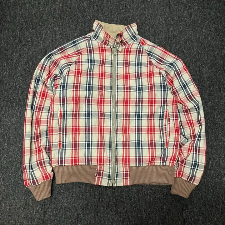 [BUNJANG] Woolrich Harrington Reversible Jacket Beige / 울리치 헤링턴 자켓 베이지 리버시블