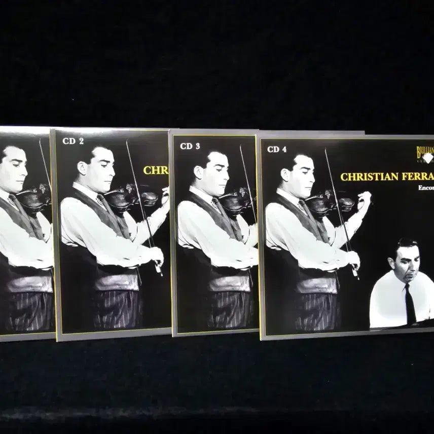 [BUNJANG] Christian Ferras Violin Sonatas 4CD Box Set / 크리스티앙 페라스 바이올린 소나타 4CD