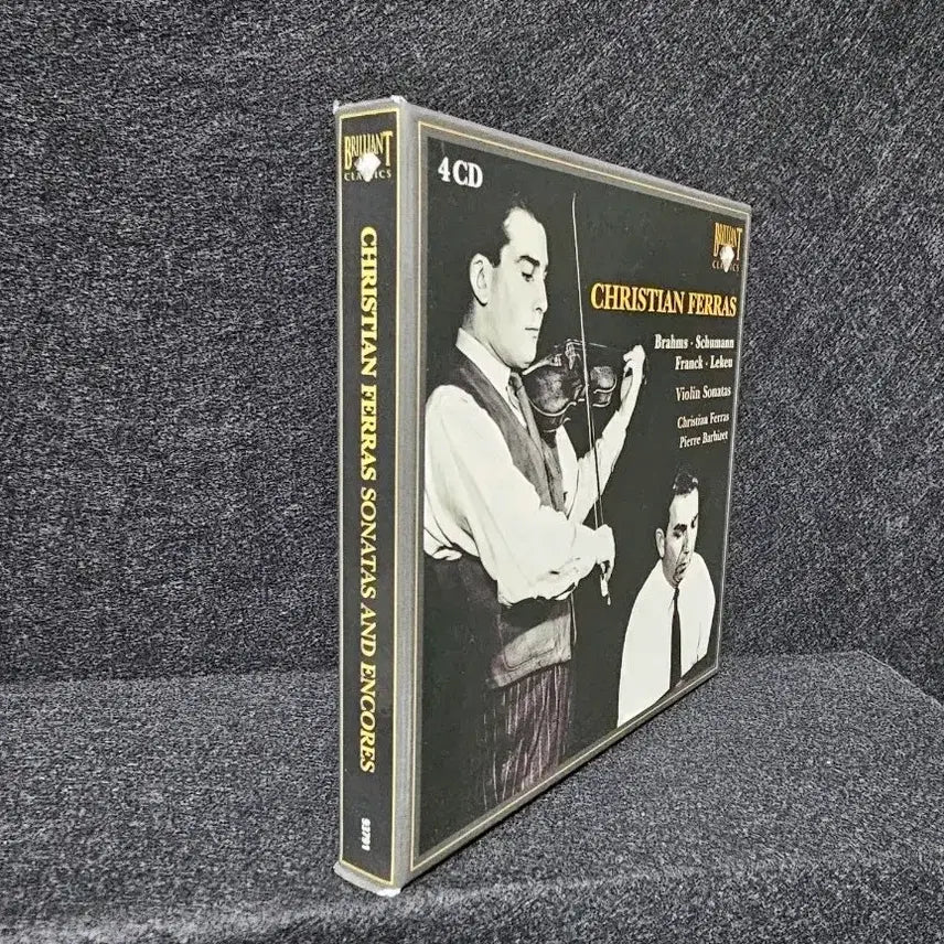 [BUNJANG] Christian Ferras Violin Sonatas 4CD Box Set / 크리스티앙 페라스 바이올린 소나타 4CD