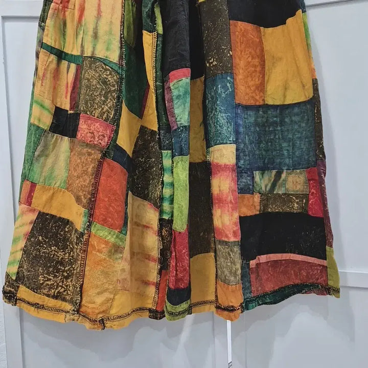 [BUNJANG] Minjja Woo Boutique Patchwork Pants / 민짜우부티크 패치 워크 팬츠