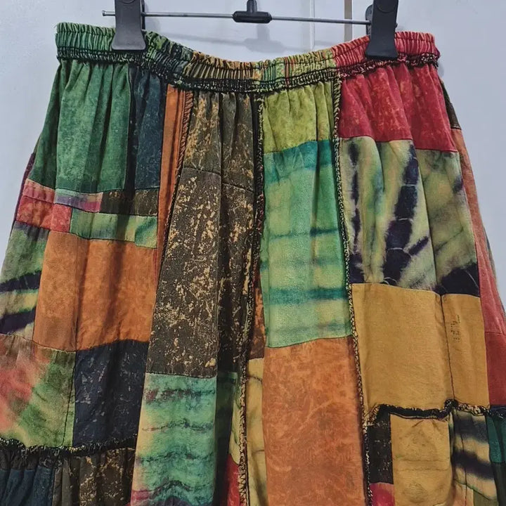 [BUNJANG] Minjja Woo Boutique Patchwork Pants / 민짜우부티크 패치 워크 팬츠