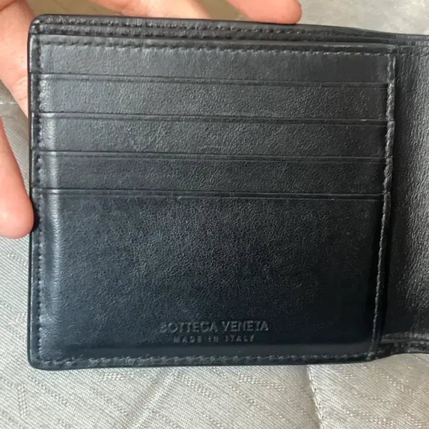 [BUNJANG] Bottega Veneta Black Wallet / 보테가 베네타 블랙 반지갑