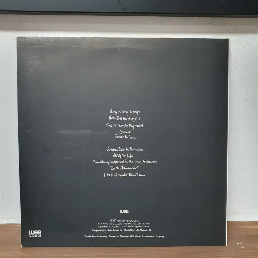[BUNJANG] Phil Collins Another Day In Paradise Vinyl LP / 필 콜린스 LP 1989   Another Day In Paradise