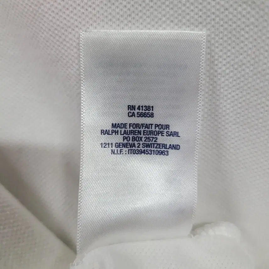 [SOLD OUT] Ralph Lauren 랄프로렌 화이프 핑크 자수로고 빅포니 셔츠