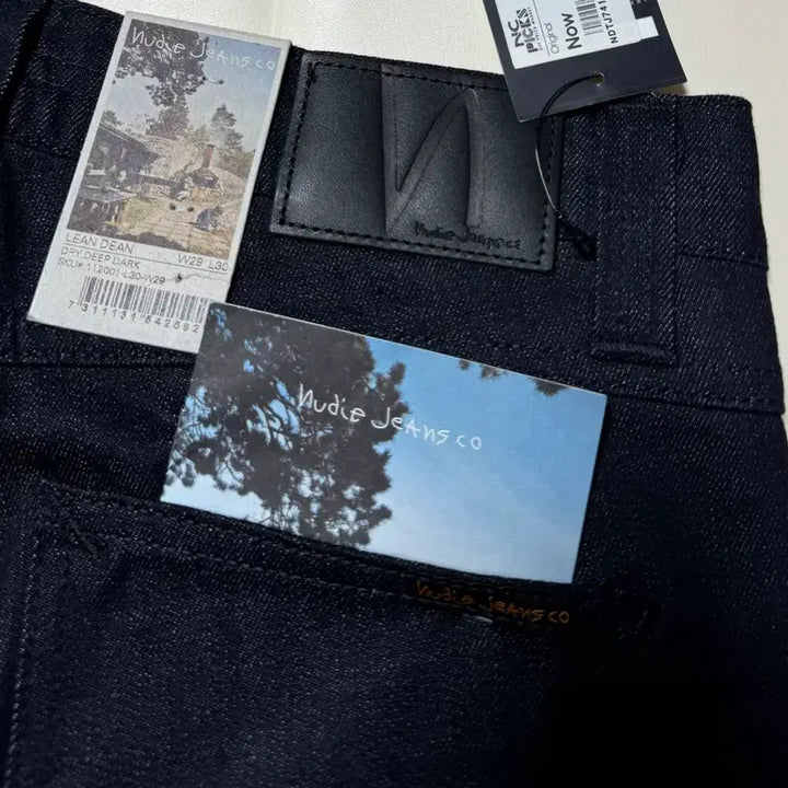 [BUNJANG] Nudie Jeans Linne Dry Selvage Denim Jeans / (택새제품,판매23) 누디진2 린딘 카본블랙 생지 데님청바지29/30