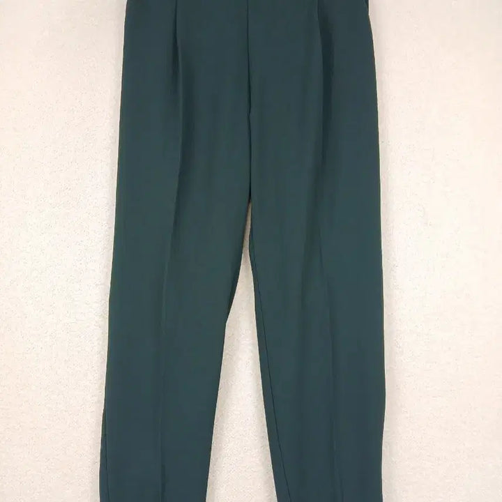 [BUNJANG] Open Closet Dark Green Pleated Slacks / open closet 여성 다크그린 핀턱 슬랙스 밴딩바지(M-L)