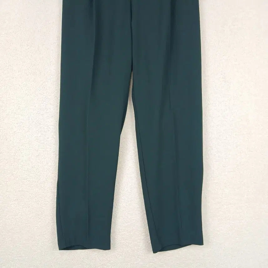 [BUNJANG] Open Closet Dark Green Pleated Slacks / open closet 여성 다크그린 핀턱 슬랙스 밴딩바지(M-L)