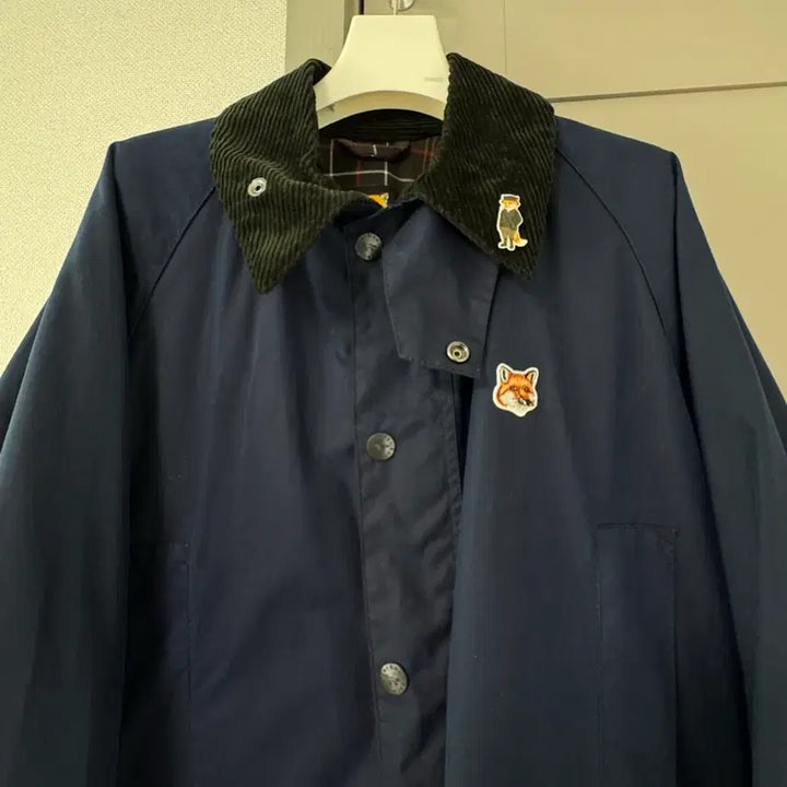 [BUNJANG] Barbour Maison Kitsune Beaufort Wax Jacket / 바버 x 메종키츠네 왁스 자켓 S