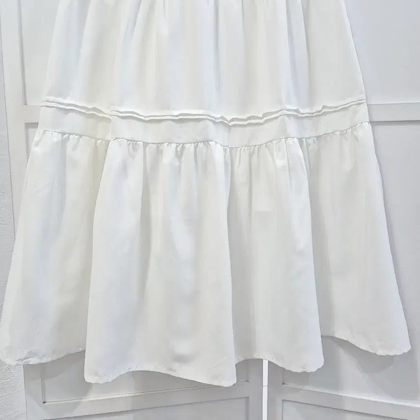 [BUNJANG] Place Studio Tiered Flare Long Skirt / 플레이스스튜디오 티어드 스커트 새상품